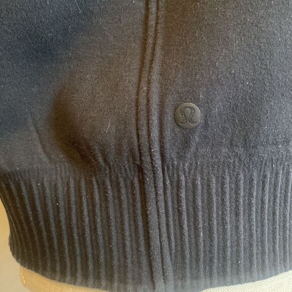 Lululemon NTS Jacket Spacer Material Black Size 12 - Picture 5 of 6